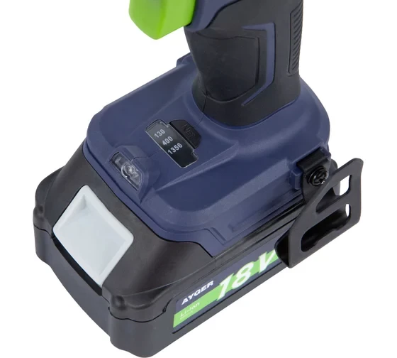 Гайковерт аккумуляторный бесщеточный AYGER APW18/1800