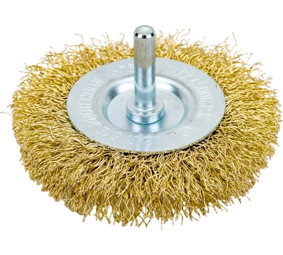 Щетка плоская для дрели (75 мм; волнистая 0.35 мм) Elitech 1820.076700