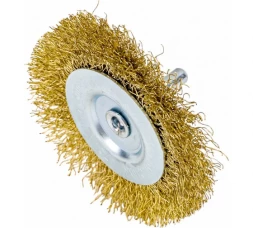 Щетка плоская для дрели (75 мм; волнистая 0.35 мм) Elitech 1820.076700