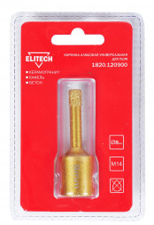 Коронка алмазная (8 мм; М14) ELITECH 1820.120900