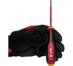 Отвертка трехгранная Milwaukee изолированная VDE SL 0.4x2.5x75