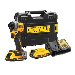 Шуруповерт аккумуляторный DEWALT DCF850D2T, 18 В, 206 Нм, 3800 уд/мин, с 2 АКБ 2 Ач и ЗУ, в кейсе TSTAK (DCF850D2T-QW)