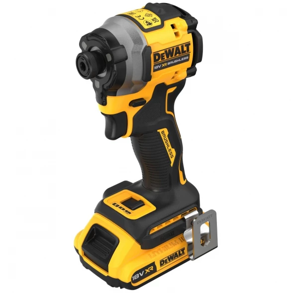 Шуруповерт аккумуляторный DEWALT DCF850D2T, 18 В, 206 Нм, 3800 уд/мин, с 2 АКБ 2 Ач и ЗУ, в кейсе TSTAK (DCF850D2T-QW)