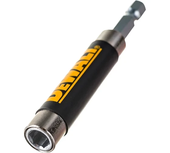 Держатель DEWALT DT7701, 1/4 дюйма магнитный с направл. 80 мм