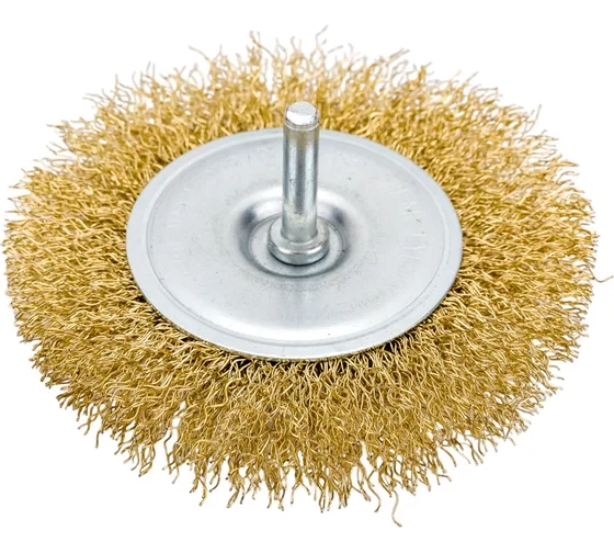 Щетка плоская для дрели (100 мм; волнистая 0.35 мм) Elitech 1820.076800