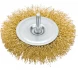 Щетка плоская для дрели (100 мм; волнистая 0.35 мм) Elitech 1820.076800