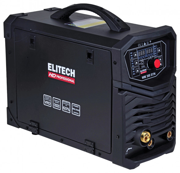 Инверторный сварочный аппарат Elitech HD WM 300 SYN