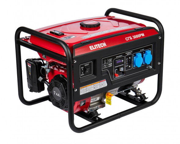 Генератор бензиновый Elitech СГБ 3000РМ