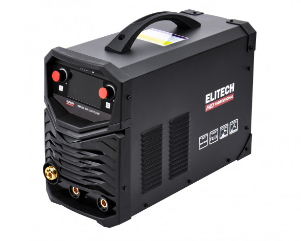 Инверторный сварочный аппарат Elitech HD WM 300 SYN LCD Pulse 