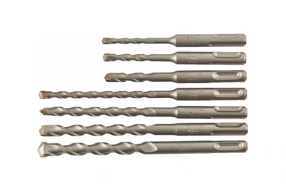 Набор буров SDS+ CONTRACTOR 7 шт, 5/6/8х110 мм, 6/8/10/12х160 мм 