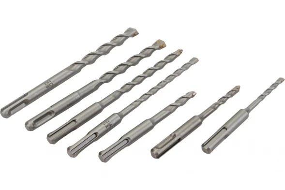 Набор буров SDS+ CONTRACTOR 7 шт, 5/6/8х110 мм, 6/8/10/12х160 мм 