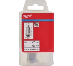 Кольцевая фреза HSS Milwaukee (47х50 мм; Weldon 19)