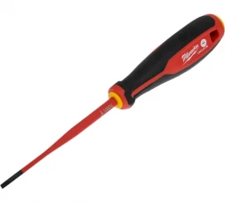 Отвертка трехгранная Milwaukee изолированная VDE SL 0.6x3.5x100 