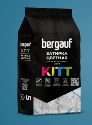 Затирка Bergauf Kitt белая, 1-5 мм, 5 кг    
