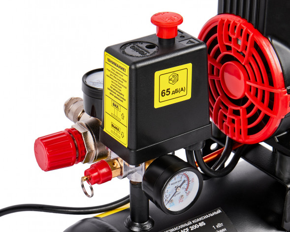 Компрессор безмасляный малошумный Elitech ACF 200-8S 