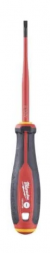 Отвертка трехгранная Milwaukee изолированная VDE SL 0.8x4X100