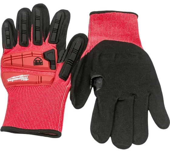 Перчатки с защитой от удара и сопротивлением порезам уровень 3 Milwaukee 8/M