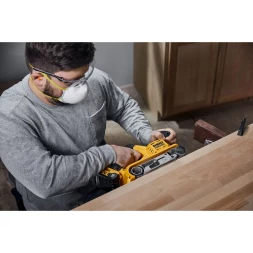  Ленточная шлифмашина аккумуляторная DEWALT DCW220N, 18 В, 320 м/мин, без АКБ и ЗУ (DCW220N-XJ)