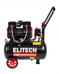 Компрессор безмасляный малошумный Elitech ACF 300-24S 