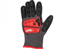 Перчатки с защитой от удара и сопротивлением порезам Milwaukee уровень 5, размер 11/XXL 