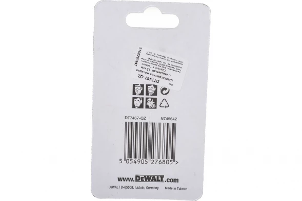Насадка шестигранная очищаемая 13 мм DEWALT DT7467-QZ
