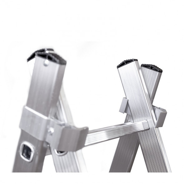 Лестница универсальная Biber 98431 2-х секционная 11 ступеней