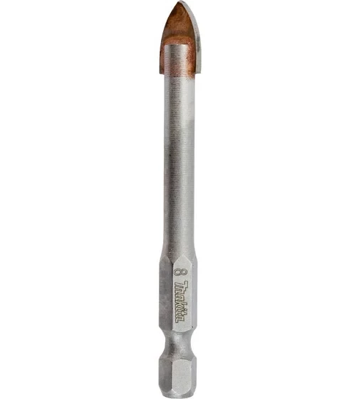 Сверло по стеклу для дрелей Makita D-15970, 1/4&amp;quot;, 8х70мм 