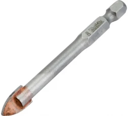 Сверло по стеклу для дрелей Makita D-15970, 1/4&amp;quot;, 8х70мм 