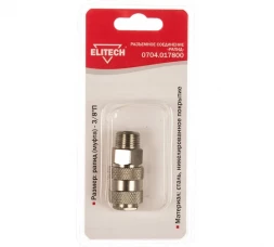 Переходник рапид – 3/8M Elitech 0704.017800