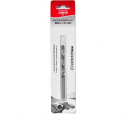 Сверло по металлу HSS-G (7х69х109 мм; Р6М5) Elitech 1820.051200