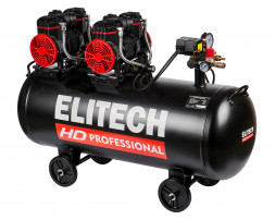 Компрессор безмасляный малошумный Elitech ACF 500-120S