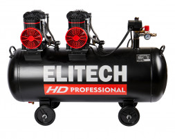 Компрессор безмасляный малошумный Elitech ACF 500-120S