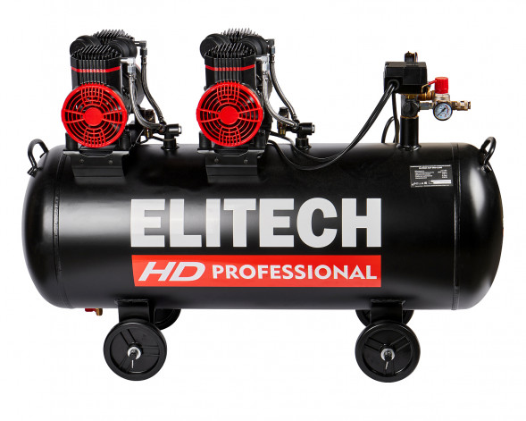Компрессор безмасляный малошумный Elitech ACF 500-120S