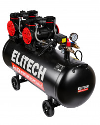 Компрессор безмасляный малошумный Elitech ACF 500-120S