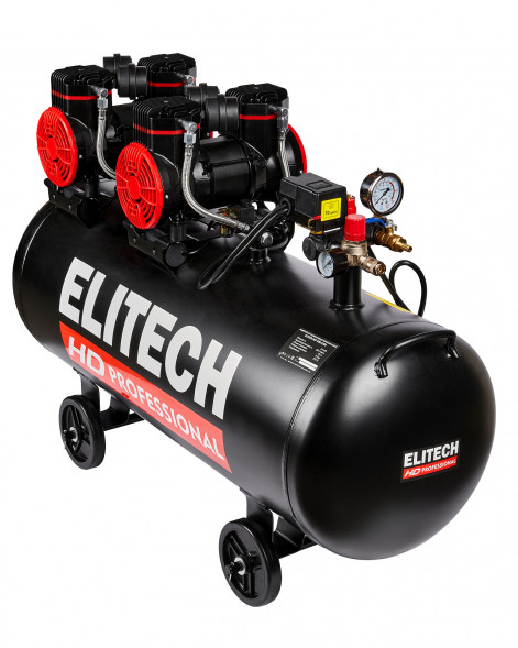 Компрессор безмасляный малошумный Elitech ACF 500-120S