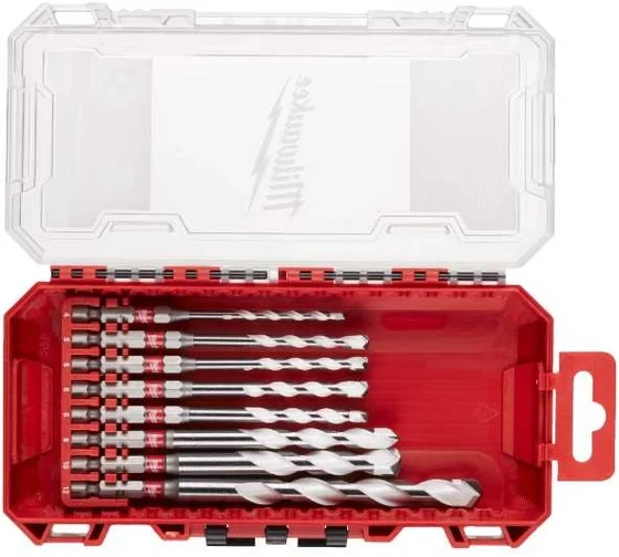 Сверла GEN III HEX набор 8 предметов по мультиматериалам Milwaukee 