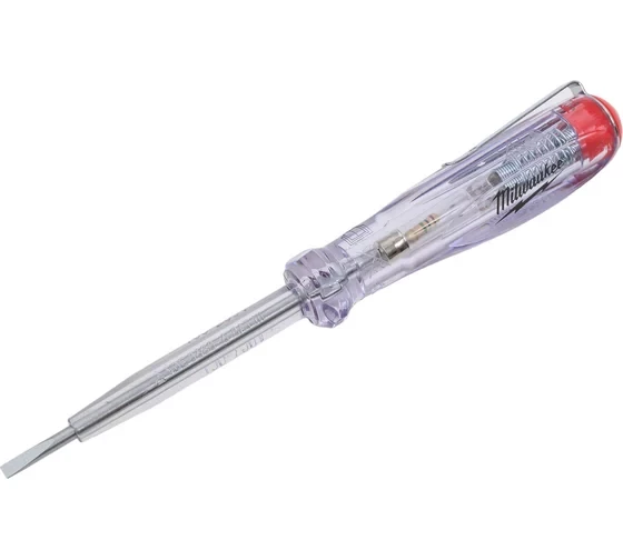 Отвертка индикаторная тестер напряжения Milwaukee 0.5x3х65