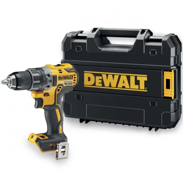  Дрель-шуруповерт аккумуляторная DEWALT DCD791NT, 18 В, 2000 об/мин, без АКБ и ЗУ, в кейсе TSTAK (DCD791NT-XJ)