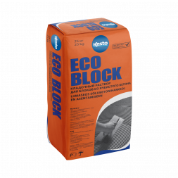 Кладочно-клеевые растворы Eco Block Kesto