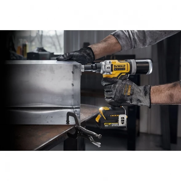 Заклепочный пистолет аккумуляторный DEWALT DCF414NT, 18 В, в кейсе TSTAK