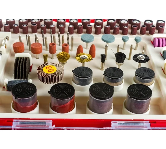 Набор оснастки для гравировальных машин (249 предметов) Elitech 1820.001700