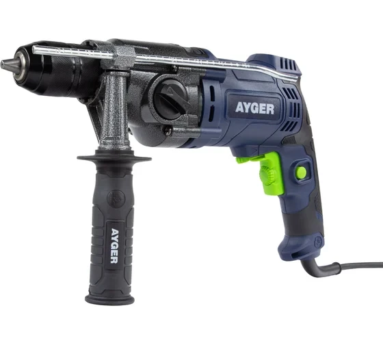 Дрель ударная двухскоростная AYGER AD1050/2