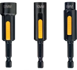 Набор магнитных головок DEWALT DT7460, 3 шт.