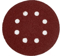 Круг шлифовальный на липучке (5 шт; 125 мм; P220; 8 отверстий) Elitech 1820.038700