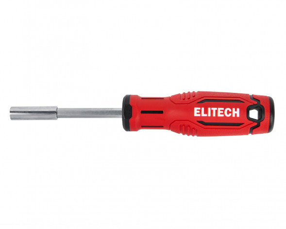 Отвертка и набор бит Elitech 290001 