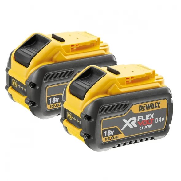 Набор DEWALT DCB118Y2: 2 АКБ DCB548, Li-Ion, 18/54 В, 12/4 Ач и быстрое зарядное устройство DCB118, 18/54 В, 8 А (DCB118Y2-QW)