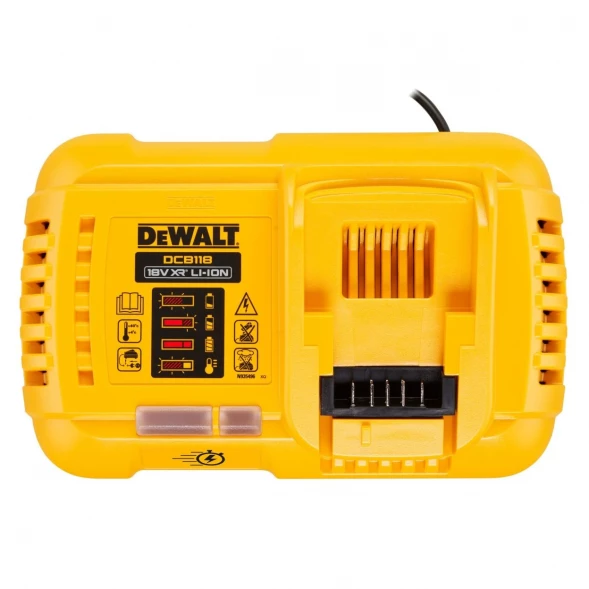 Набор DEWALT DCB118Y2: 2 АКБ DCB548, Li-Ion, 18/54 В, 12/4 Ач и быстрое зарядное устройство DCB118, 18/54 В, 8 А (DCB118Y2-QW)