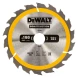 Диск пильный по дереву DEWALT CONSTRUCTION DT1943, 190х30х1.7 мм 