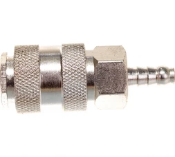 Переходник рапид – ёлочка 6 мм с обжимным кольцом 6-11 мм Elitech 0704.018200