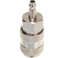 Переходник рапид – ёлочка 6 мм с обжимным кольцом 6-11 мм Elitech 0704.018200